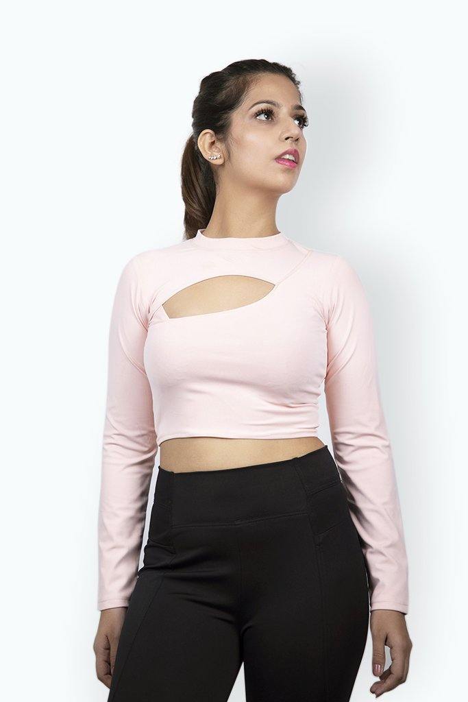 long-sleeve-cut-out-cropped-top