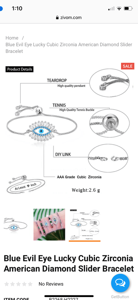 Kia Evil Eye Bracelet - Wardrob