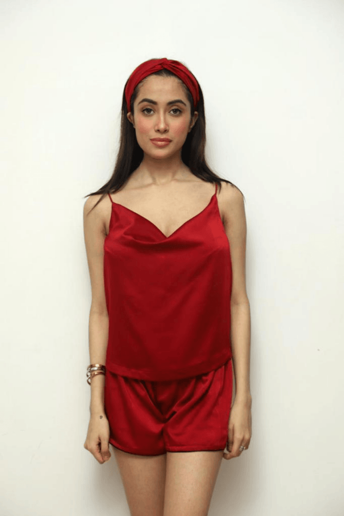 Ruby Red Camisole Set - Wardrob