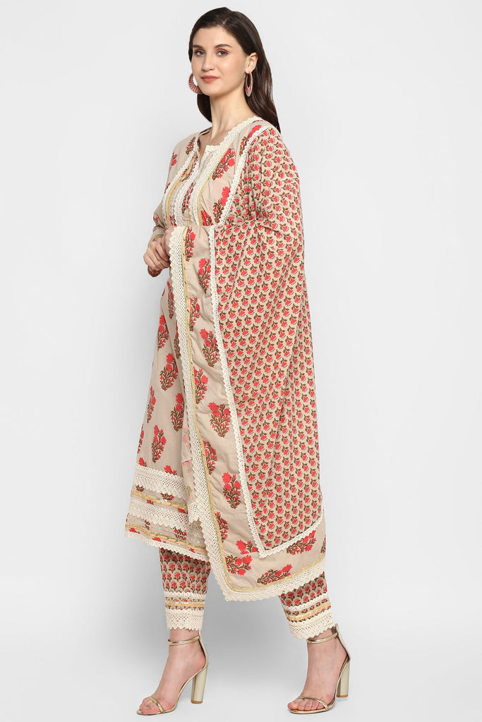 Shazana Floral Suit Set - Wardrob