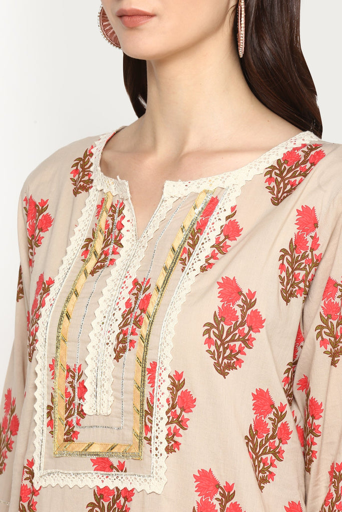 Shazana Floral Suit Set - Wardrob