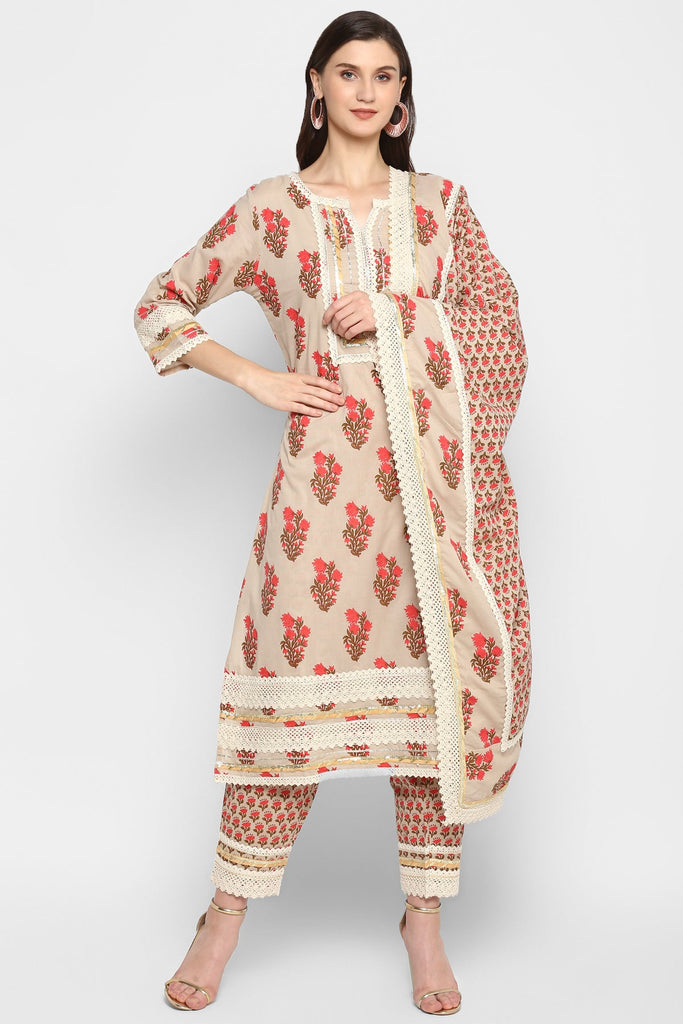 Shazana Floral Suit Set - Wardrob